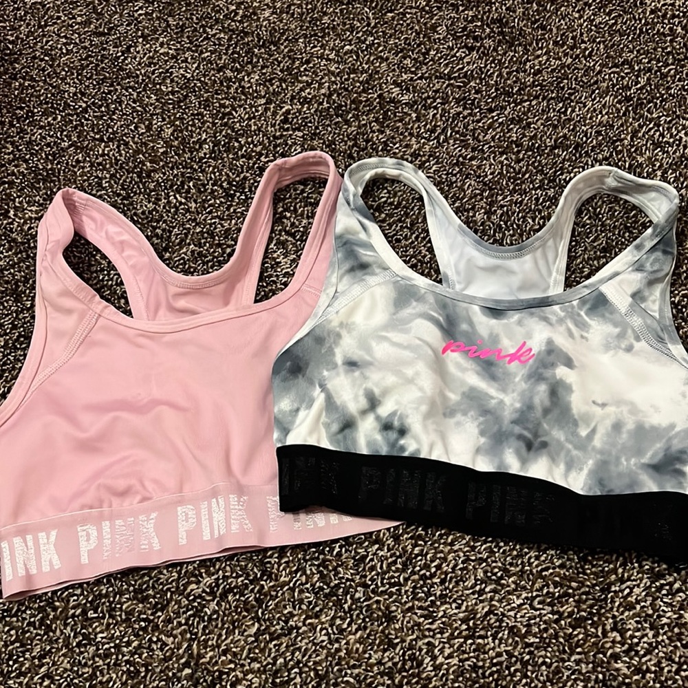 PINK sports bras